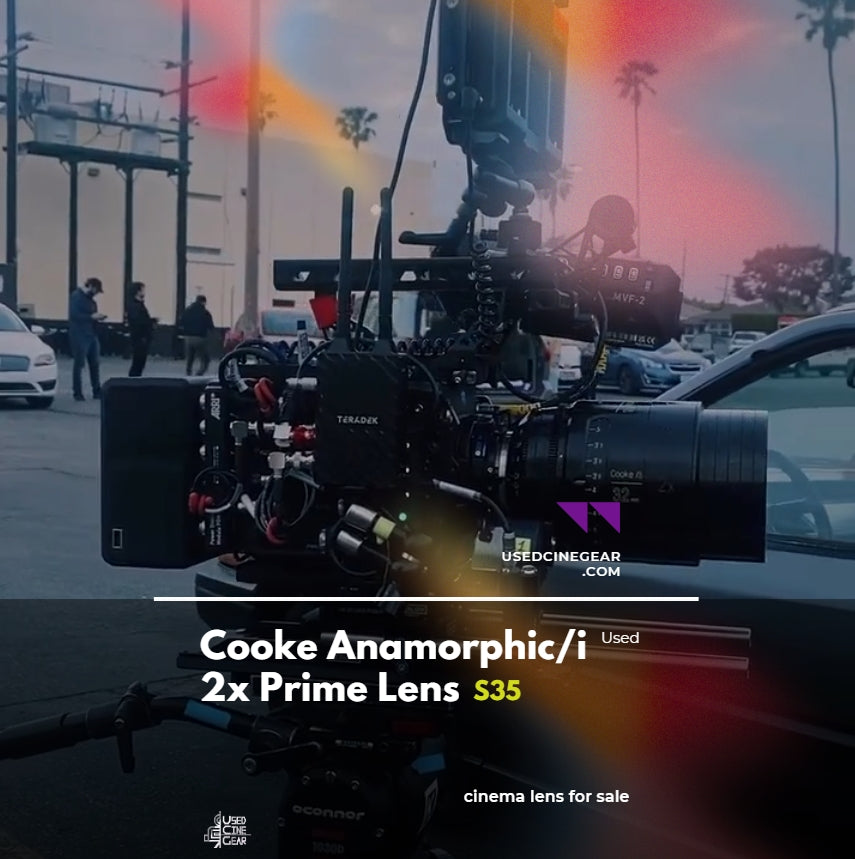 Used Cooke 2x Anamorphic/i Prime 5-Lenses Kit