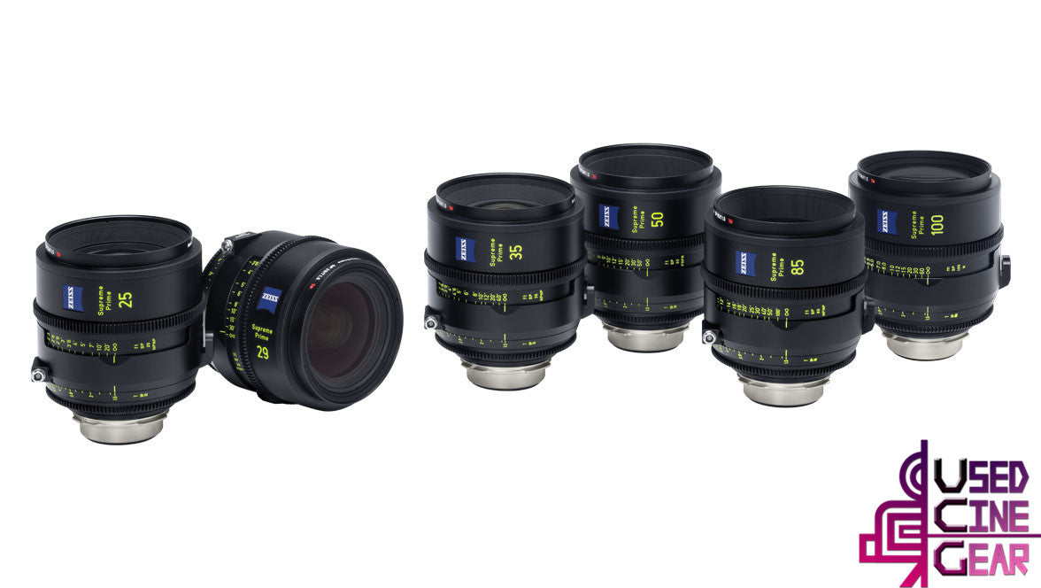 Used ZEISS Supre me Prime Lens Kit (6pcs)