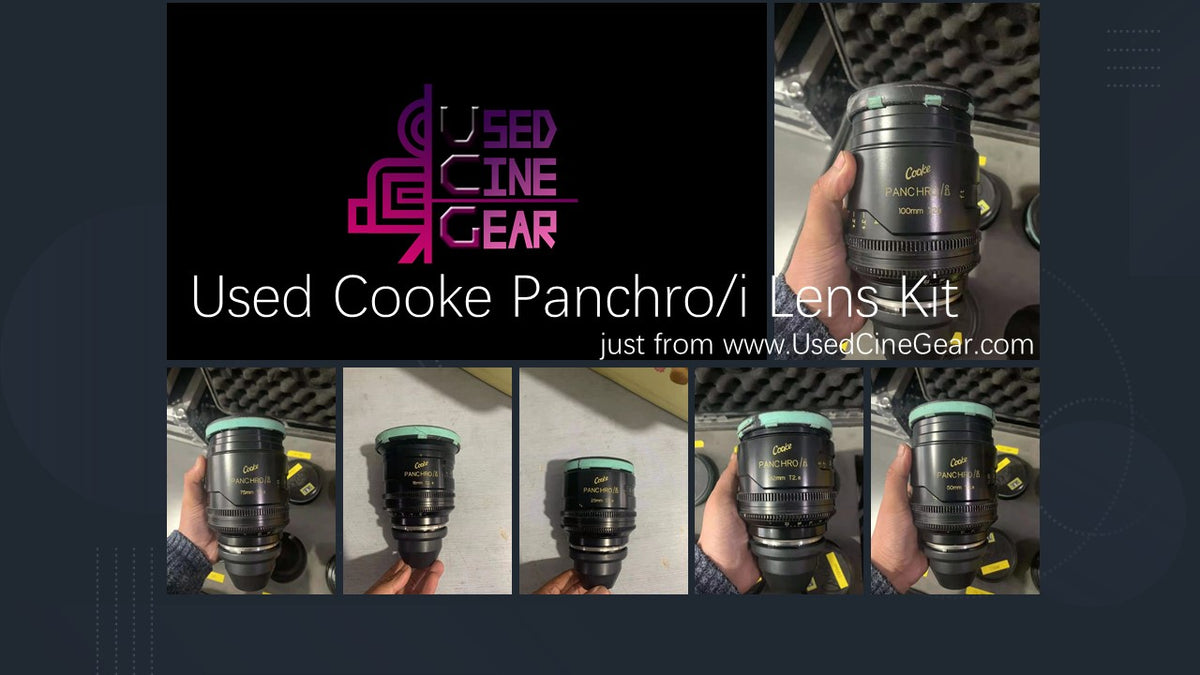 Used Cooke Panchro/i Lens Kit T2.8 (6pcs)
