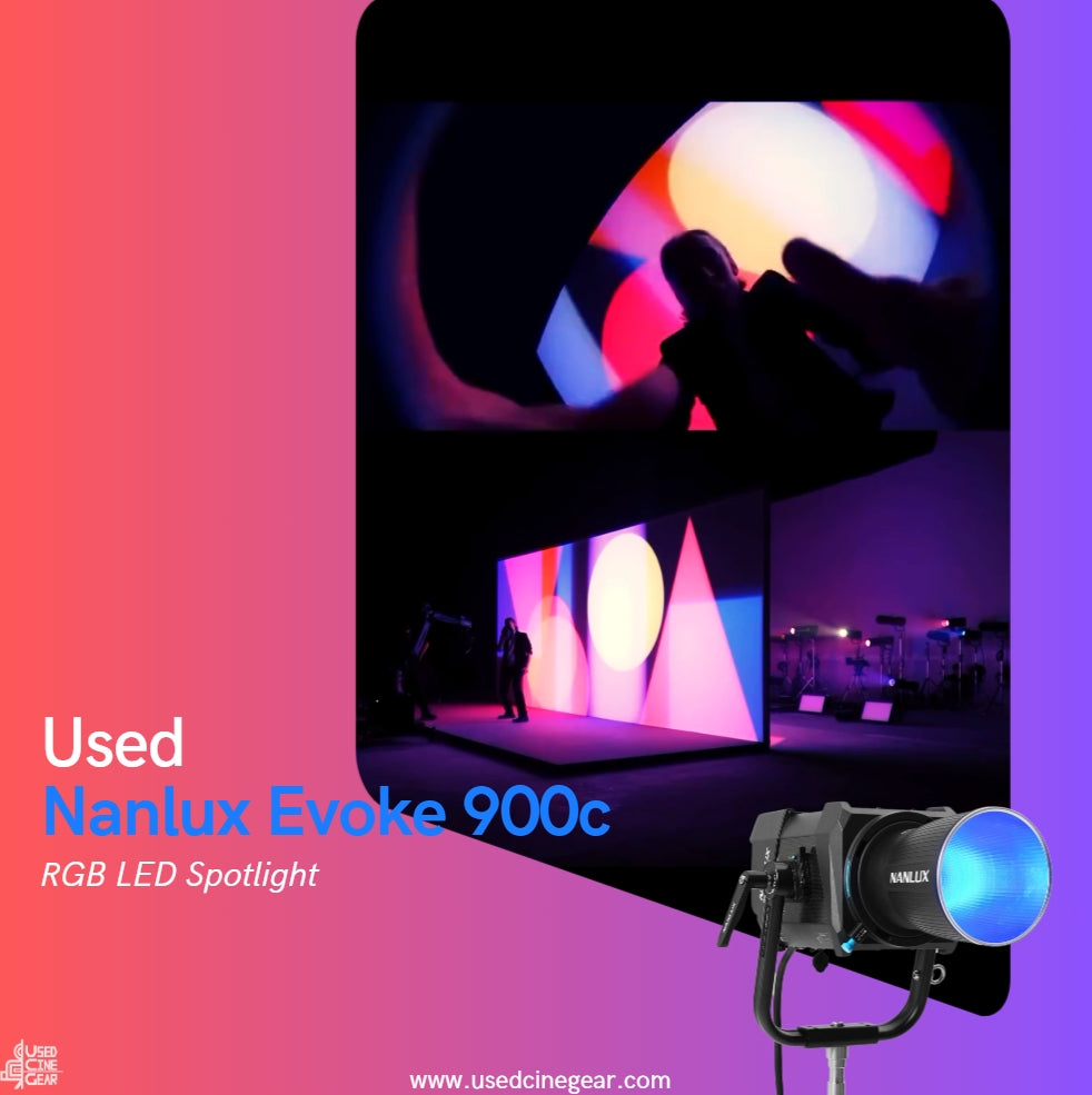 Used Nanlux Evoke 900C RGB LED Spot Light