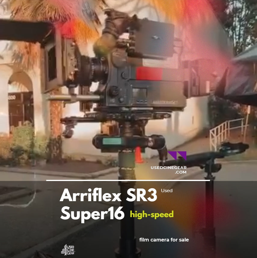 Used ARRIFLEX SR3 HighSpeed Super 16mm Film Camera