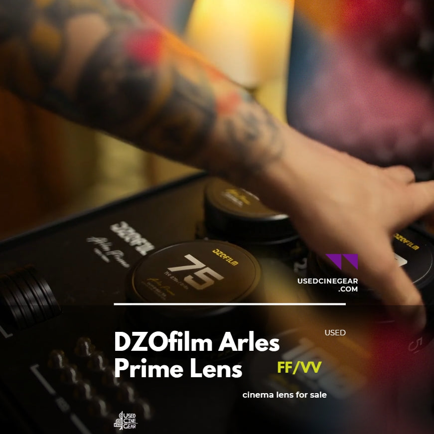 Used DZOFilm Arles FF/VV Prime Cine 5-Lens Set (ARRI PL)