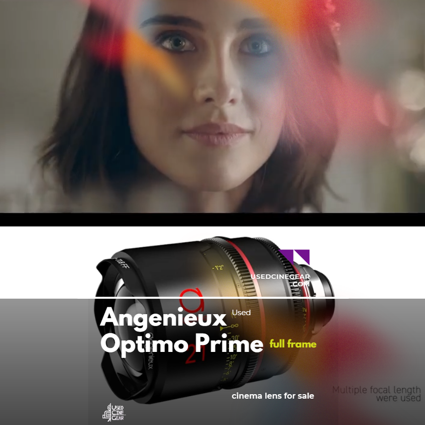 Used Angenieux Optimo Prime 6 Lenses Set