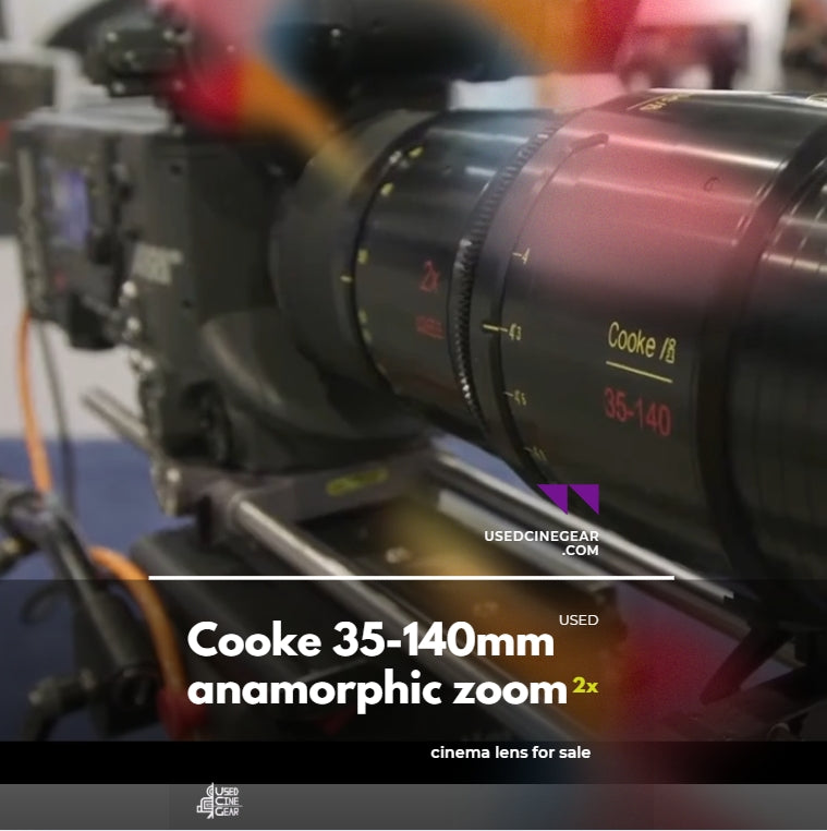 Used Cooke 35-140mm Anamorphic/i Zoom Lens