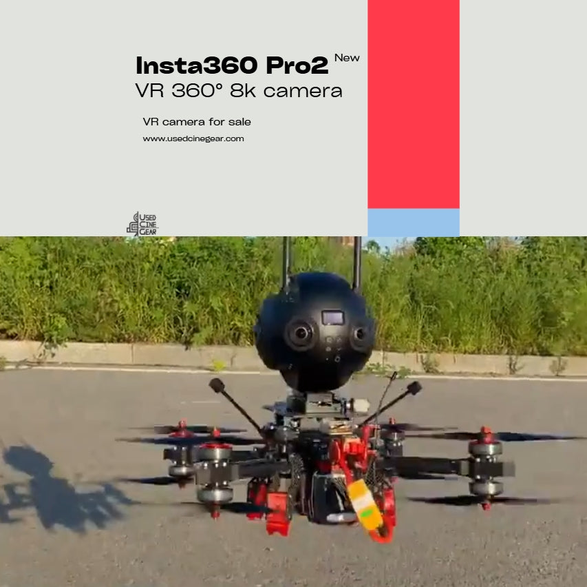 New Insta360 Pro2 VR 8K 360° Camera
