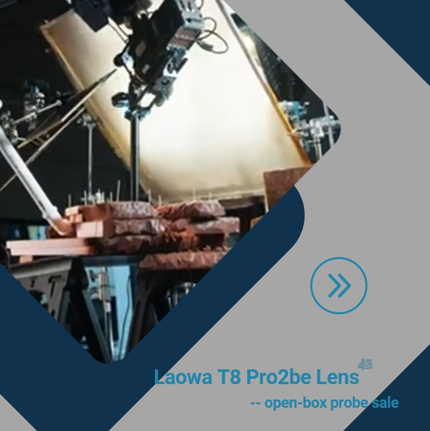 Open-box LAOWA Pro2be 24mm T8 2x Probe 3-Lens Set