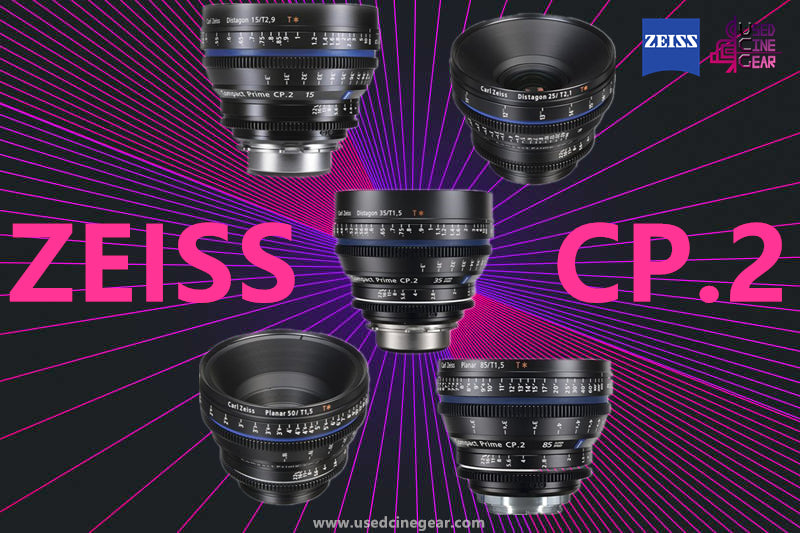 Used Zeiss CP.2 Cinema Lens Kit PL-Mount(5pcs Super-Speed version)