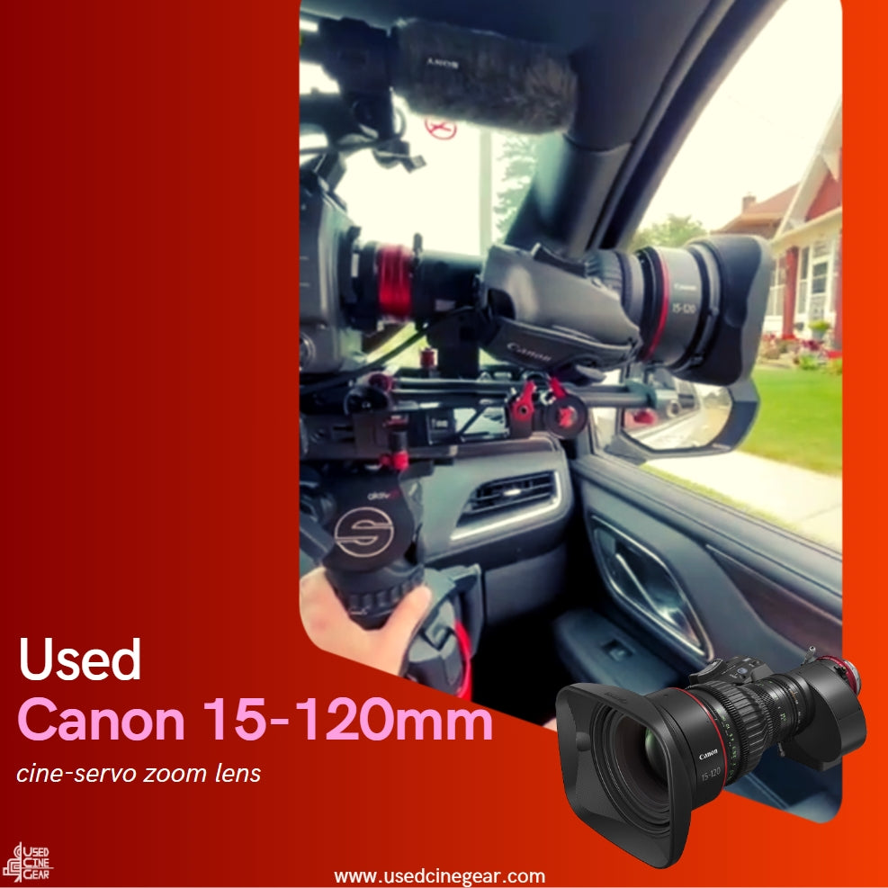 Used Canon CINE-SERVO 15-120mm T2.95-3.9 Zoom Lens