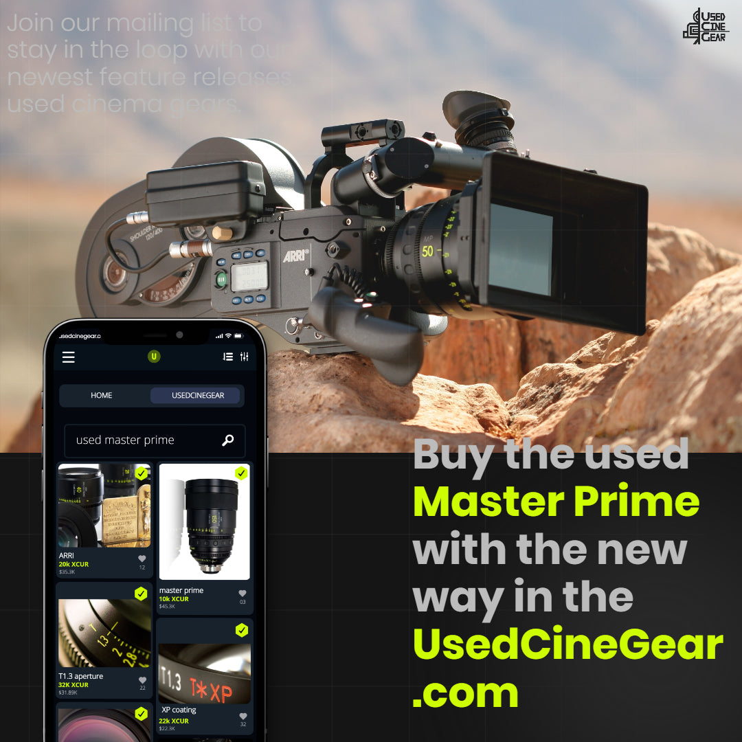 Used ARRI/ZEISS Master Prime Lens Kit