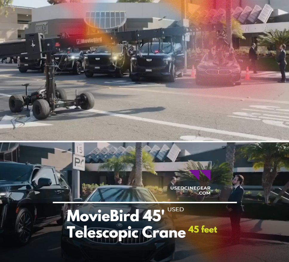 Used MovieBird 45' Telescopic Crane