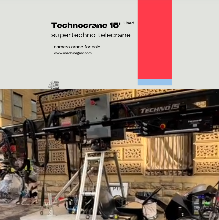 Used Supertechno 15' Telescopic Crane