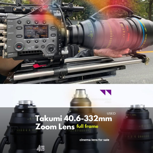 Takumi 40.6-332mm T4.8 Cinema Zoom Lens