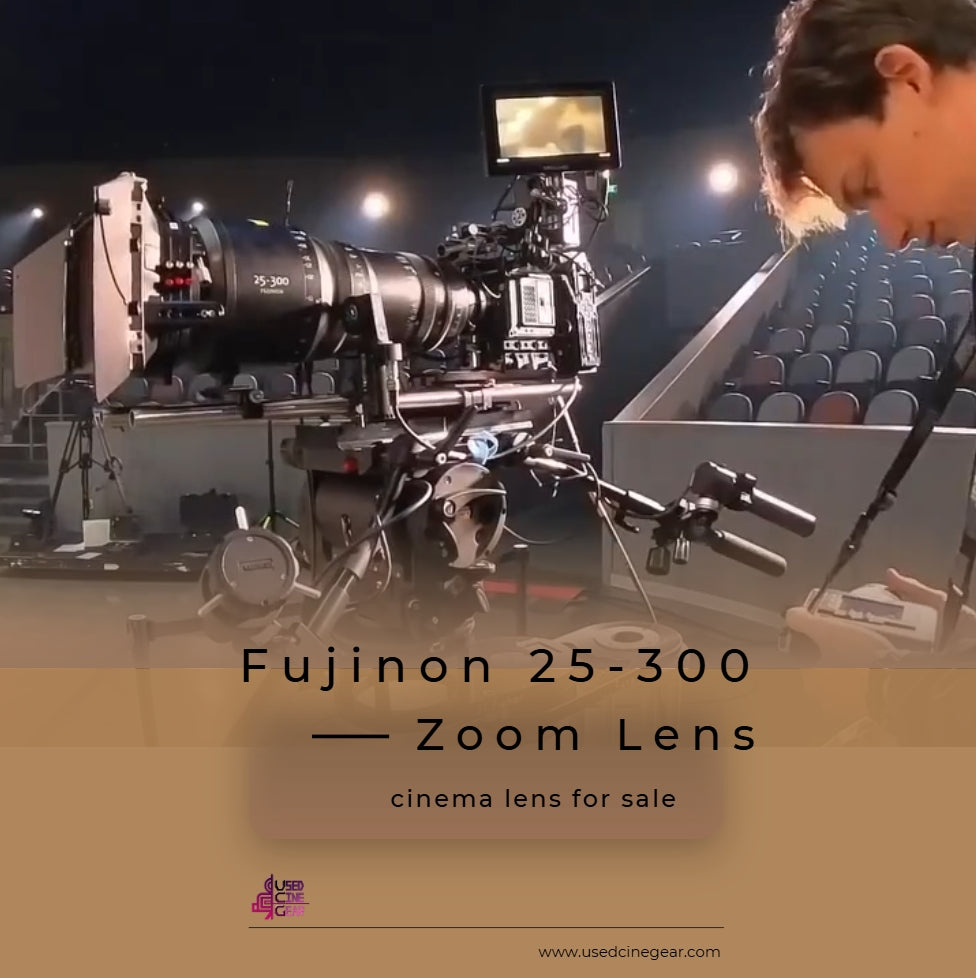 Used Fujinon ZK25-300mm T3.5 to T3.85 Cabrio Lens