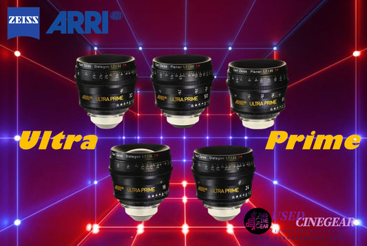 Used ARRI/ZEISS Ultra Prime Lens Set 5pcs