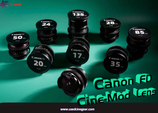 Canon NFD&amp;SSC Cine-Mod Lenses Kit
