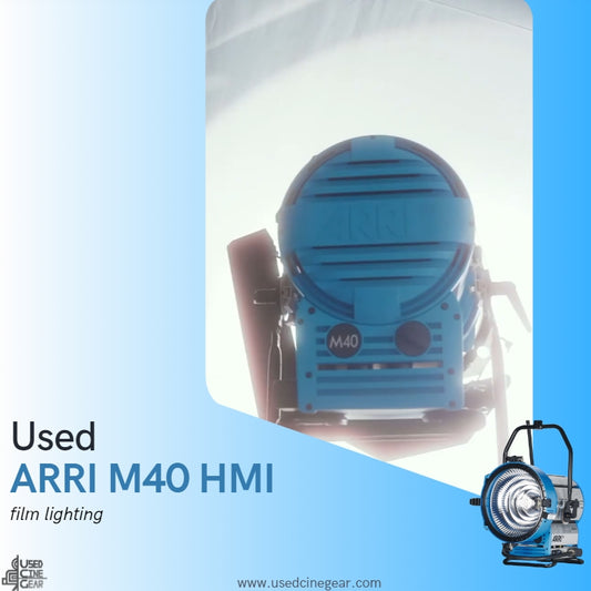 Used ARRI M40/25 HMI Lighting with Ballast Set