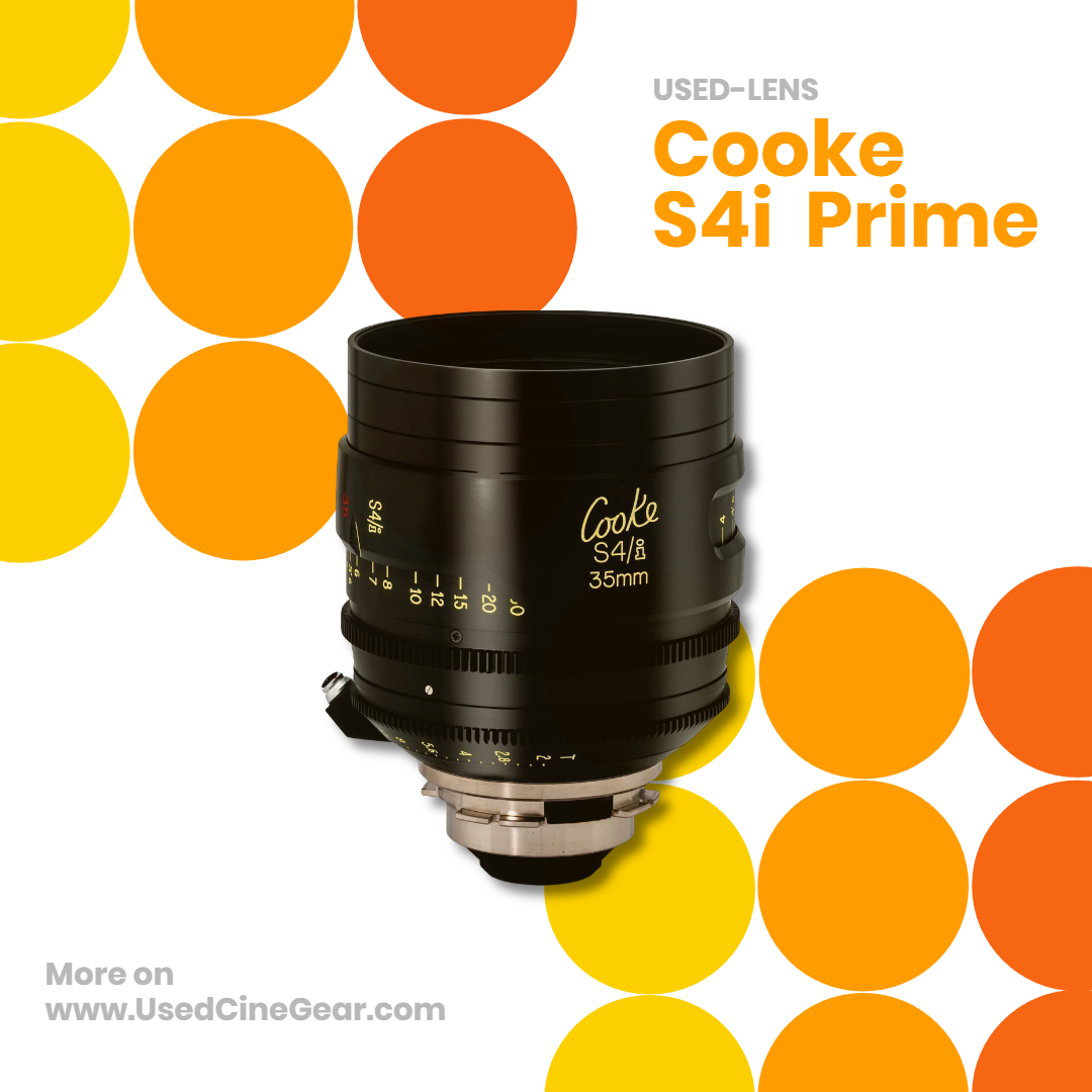 Used Cooke S4i Cinema Prime Lenses Kit (6pcs)