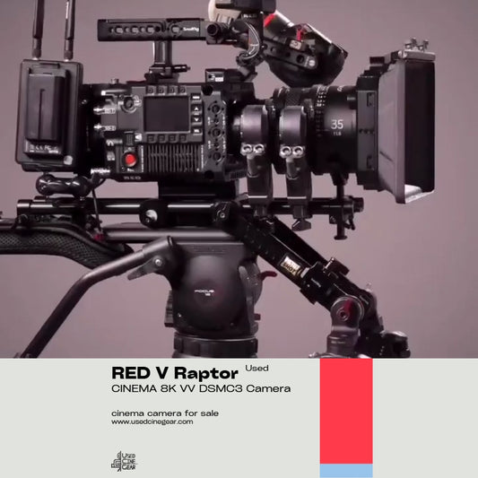 Used RED DIGITAL CINEMA V-RAPTOR 8K VV DSMC3 Camera