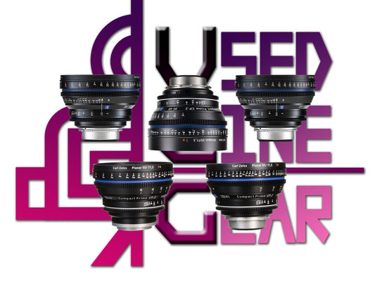 Used Zeiss CP.2 Cinema Lens Kit PL-Mount(5pcs Super-Speed version)