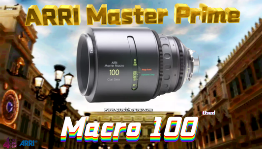 Used ARRI/ZEISS Master Prime Macro 100mm Lens