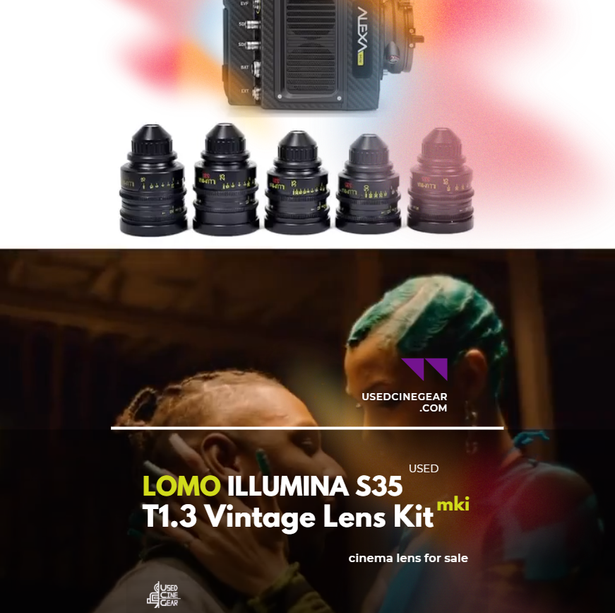 Used Lomo ILLUMINA MKi T1.3 Lens Kit