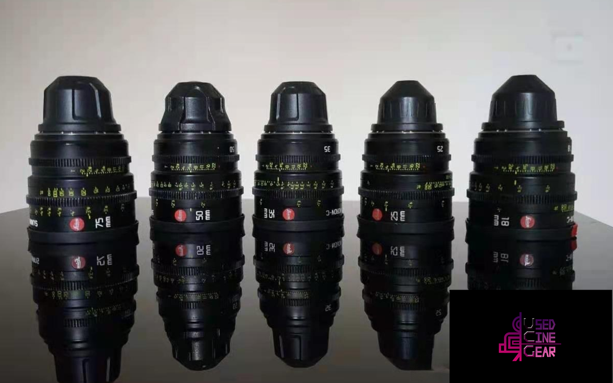 Used Leica Summicron-C Cinema Lens Kit 5pcs
