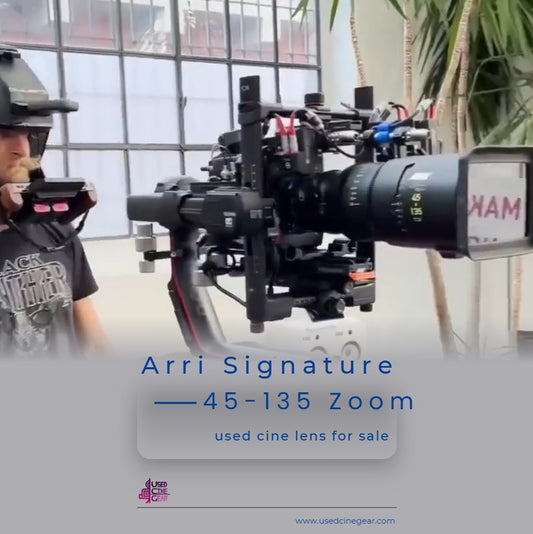 Used ARRI Signature Zoom 45-135mm with LPL-PL adaptor Kit