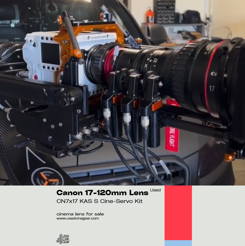 Used Canon CN7x17 KAS S Cine-Servo 17-120mm T2.95