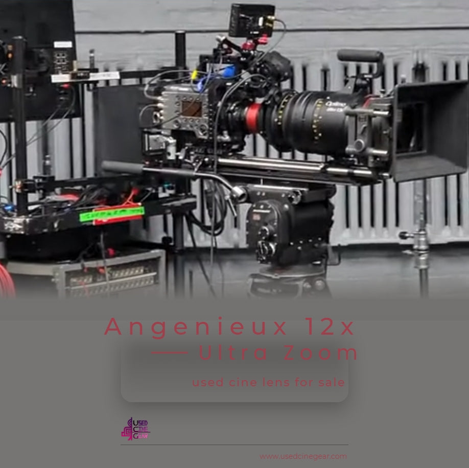 Used Angenieux Optimo Ultra 12X S35 &amp; U35 Spherical Lens Kit with FF/VV Rear Optics Lens