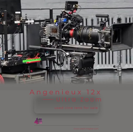 Used Angenieux Optimo Ultra 12X S35 &amp; U35 Spherical Lens Kit with FF/VV Rear Optics Lens