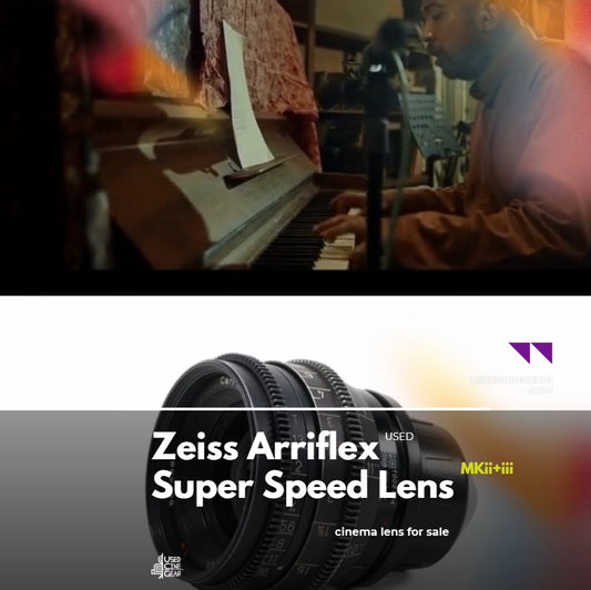 Used Zeiss Arriflex Super Speed MKii+iii Cinema Lens Kit