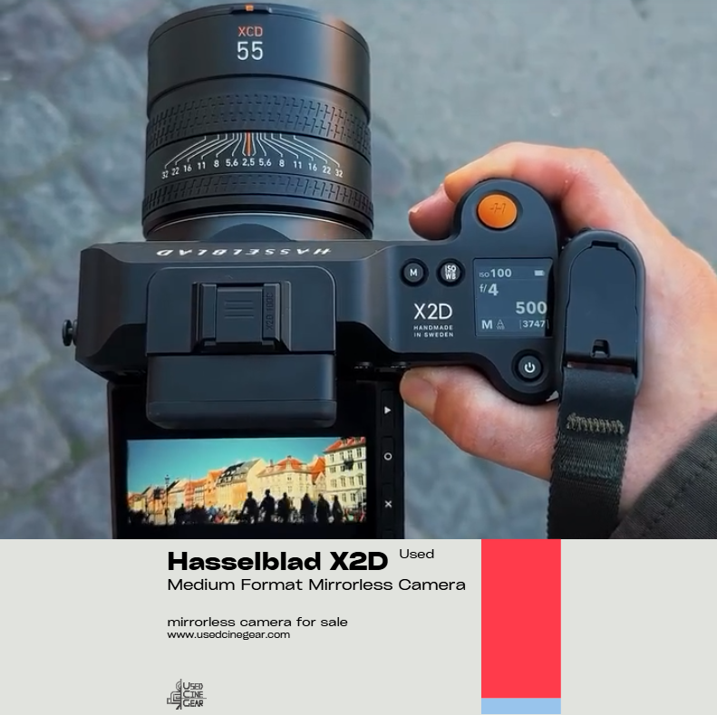 Used Hasselblad X2D 100C Medium Format Mirrorless Camera
