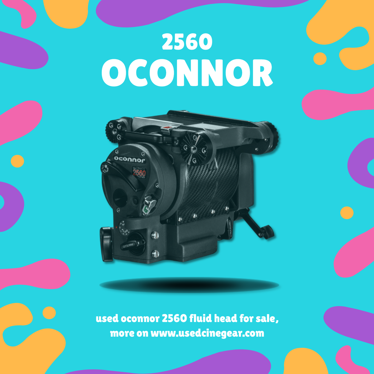Used Oconnor 2560 Ultimate Fulid Head