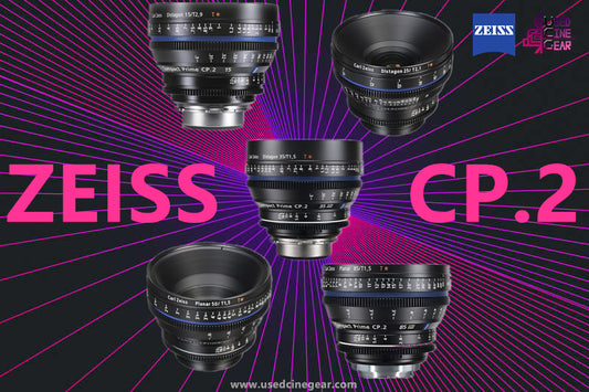 Used Zeiss CP.2 Cinema Lens Kit PL-Mount(5pcs Super-Speed version)