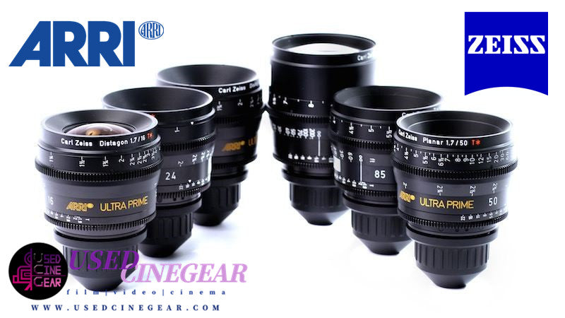 Used ARRI/ZEISS Ultra Prime Lens Set 6pcs
