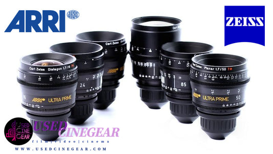 Used ARRI/ZEISS Ultra Prime Lens Set 6pcs