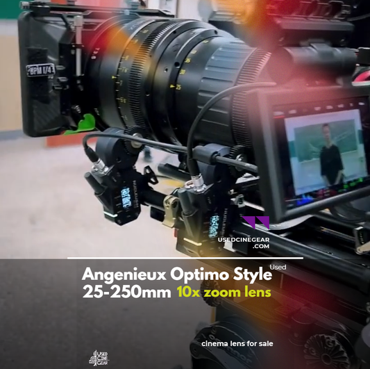 Used Angenieux Optimo Style 25-250mm 10x Zoom Lens