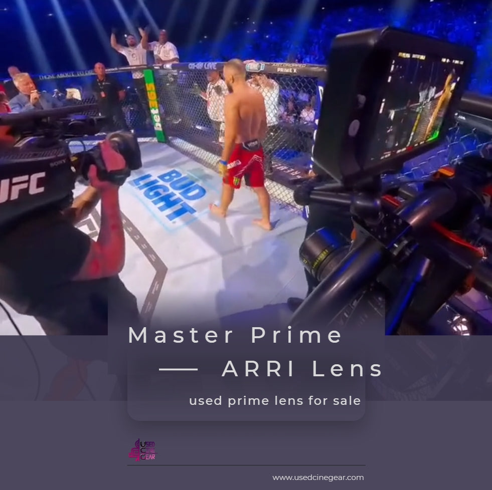 Used ARRI/ZEISS Master Prime Lens Kit
