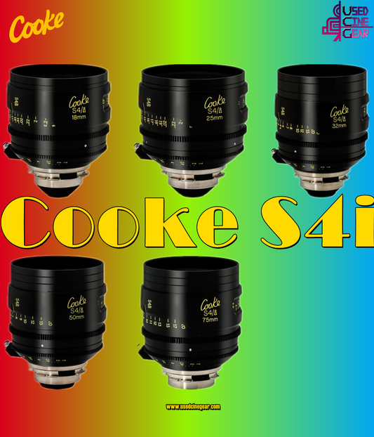 Used Cooke S4i Cinema Lens Kit(5pcs)