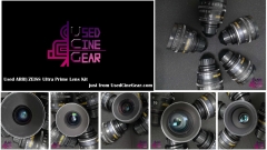 Used ARRI/ZEISS Ultra Prime Lens Set 5pcs 16/24/32/50/85mm T1.9