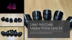 Used ARRI/ZEISS Master Prime Lens Set 18/25/35/50/75mm