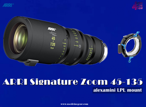 Open-box ARRI Signature Zoom 45-135 FF Cinema Lens