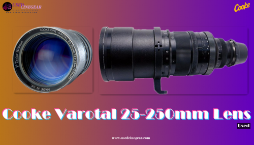 Used Cooke Varotal 25-250mm T3.9 Cinema Zoom Lens