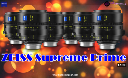 Used ZEISS Supre-me  Prime Lens Kit (5pcs)