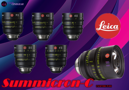 Used Leica Summicron-C Cinema Lenses Kit 6pcs