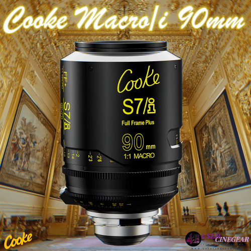 Cooke Macro/i 90mm Cinema Lens Full Frame Plus T2.5 1:1
