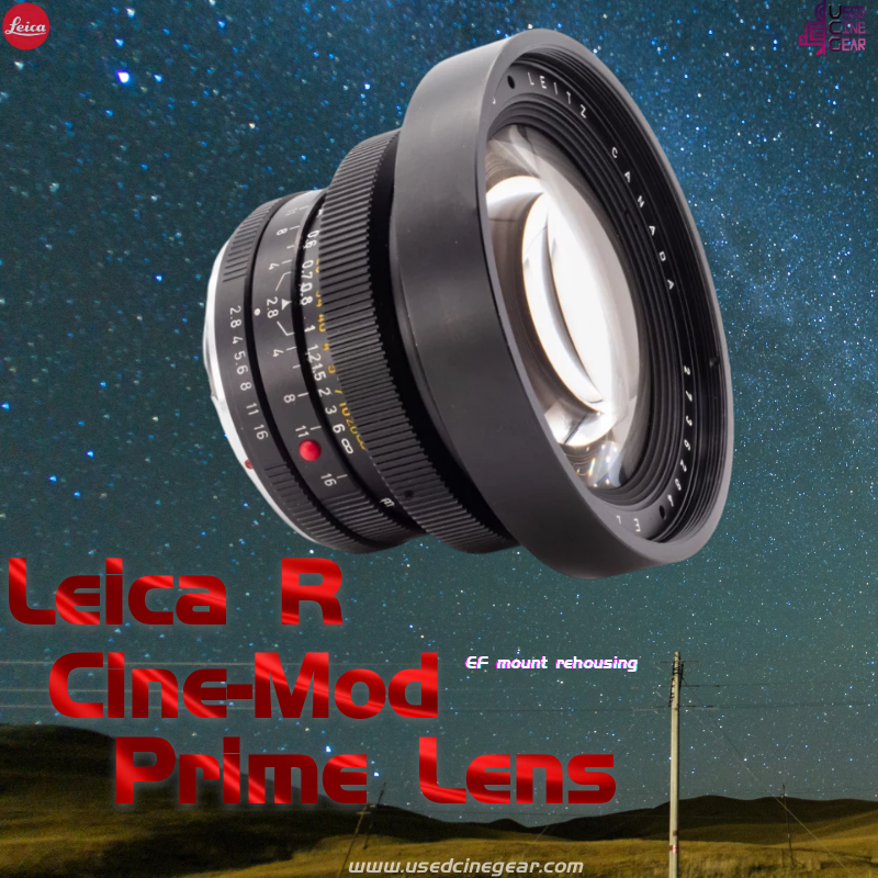 Leica R Cine Mod Prime Lens Kit