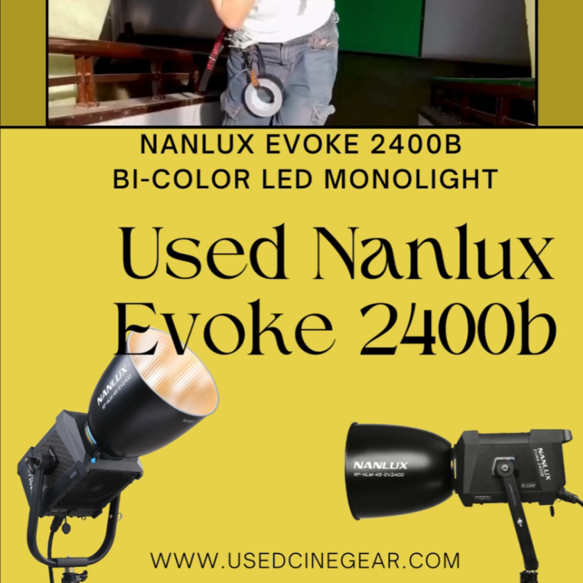 Used Nanlux Evoke 2400B Bi Color LED Monolight